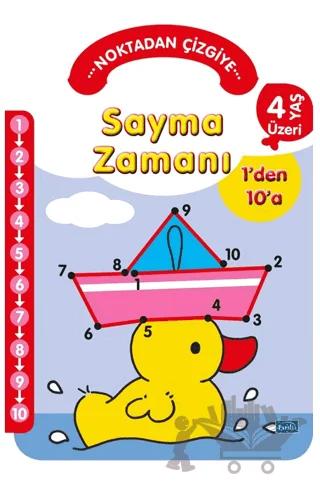 Noktadan Çizgiye Sayma Zamanı 1'den 10'a