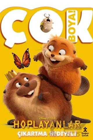 Disney Hoplayanlar - Çok Boya! Çıkartmalı Dev Boyama Kitabı