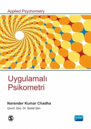 UYGULAMALI PSİKOMETRİ - Applied Psychometry