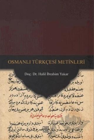 Osmanlı Türkçesi Metinleri