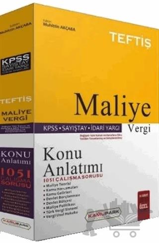 TEFTİŞ Maliye Vergi Hukuku Konu Anlatımı ve 1051 Çalışma Sorusu