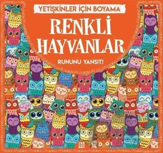 Renkli Hayvanlar - Yetişkinler İçin Boyama