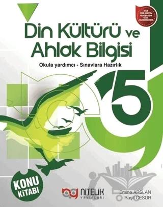 5. Sınıf Din Kültürü ve Ahlak Bilgisi Konu Kitabı