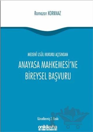 Anayasa Mahkemesi'ne Bireysel Başvuru