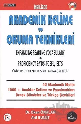 VOCİBOOK İngilizce Akademik Kelime ve Okuma Teknikleri