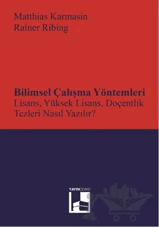 Bilimsel Çalışma Yöntemleri