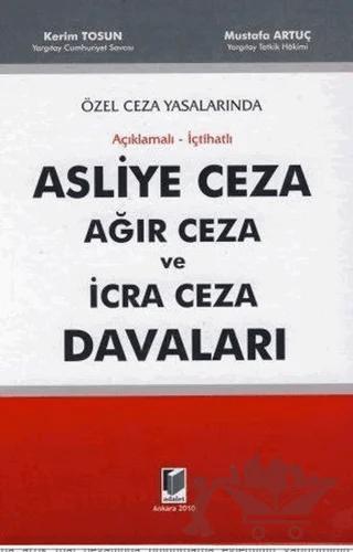 Asliye Ceza Ağır Ceza ve İcra Ceza Davaları