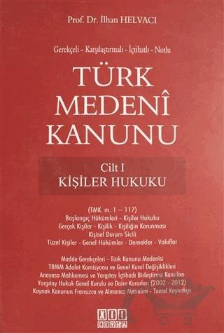 Türk Medeni Kanunu Cilt 1 - Kişiler Hukuku