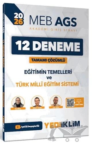 2026 MEB-AGS Eğitimin Temelleri ve Türk Milli Eğitim Sistemi Tamamı Çözümlü 12 Deneme