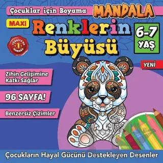 Maxi Renklerin Büyüsü Çocuklar İçin Boyama 7