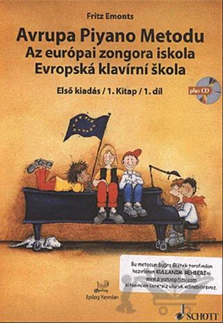 Avrupa Piyano Metodu - Az Europai Zongora İskola - Evropska Klavirni Skola