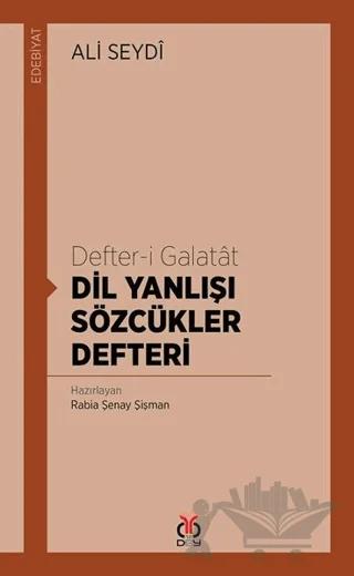 Dil Yanlışı Sözcükler Defteri