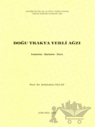 Doğu Trakya Yerli Ağzı