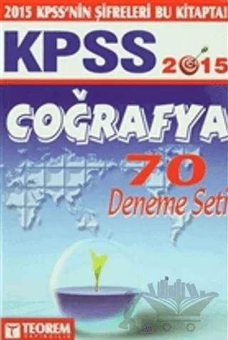 2015 KPSS Coğrafya 70 Deneme Seti