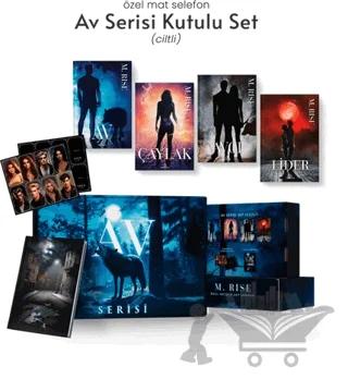 Av Serisi 4 Kitaplık Hediyeli Özel Kutu