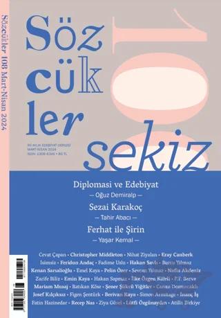 Sözcükler Dergisi 108. Sayı Mart - Nisan 2024