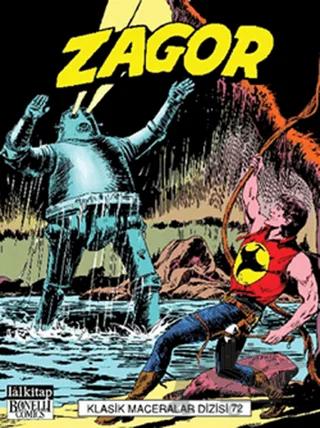 Zagor Klasik Maceralar Dizisi Cilt: 72 – Tiziano Sclavi – Lal Kitap kitap kapağı