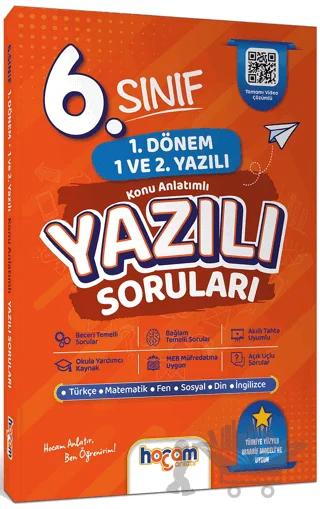 6. Sınıf Konu Anlatımlı Yazılı Soruları Tamamı Video Çözümlü - Hediye Planlama Kitapçığı