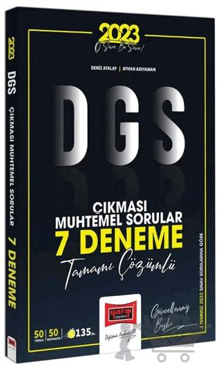 Yargı Yayınları 2023 DGS Çıkması Muhtemel Sorular Tamamı Çözümlü 7 Deneme