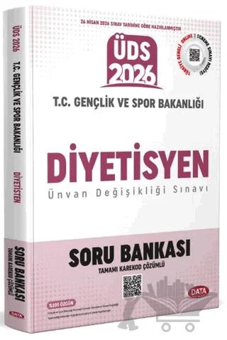 T.C. Gençlik ve Spor Bakanlığı Diyetisyen ÜDS Soru Bankası - Karekod Çözümlü