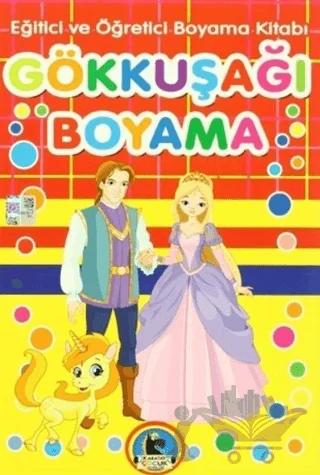 Gökkuşağı Boyama - Eğitici ve Öğretici Boyama Kitabı (4 Kitap Takım)