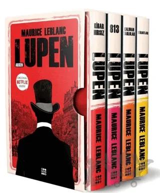 Arsen Lüpen-Kutulu Kırmızı Set (4 Kitap Takım)