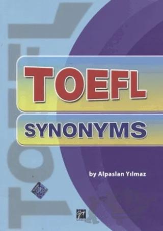 TOEFL Synonyms – Alpaslan Yılmaz – Gazi Kitabevi kitap kapağı