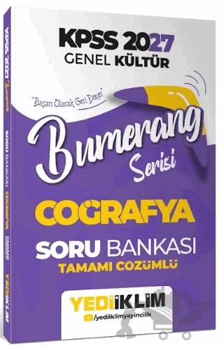 2027 KPSS Genel Kültür Bumerang Serisi Coğrafya Tamamı Çözümlü Soru Bankası