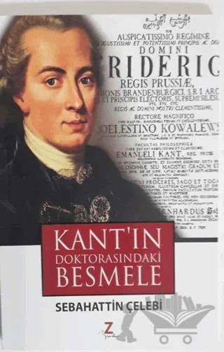 Kant'ın Doktorasındaki Besmele – Sebahattin Çelebi – Zinde Yayıncılık kitap kapağı