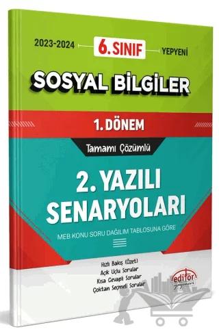 6. Sınıf Sosyal Bilgiler 1. Dönem Ortak Sınavı 2. Yazılı Senaryoları Tamamı Çözümlü