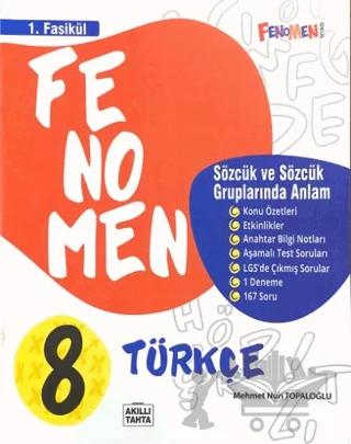Fenomen 8. Sınıf Türkçe 1. Fasikül (Sözcük ve Sözcük Gruplarında Anlam)