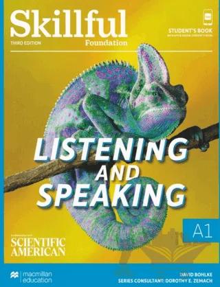 Skillful Foundation Listening and Speaking Student's Book with App & Digital Student's Book (3rd) – David Bohlke, Dorothy E. Zemach – Macmillan Education kitap kapağı