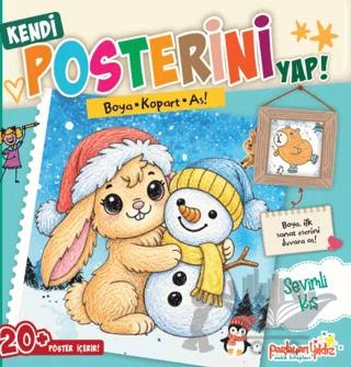 Kendi Posterini Yap! Boya Kopart As! Sevimli Kış