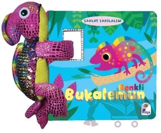 Şaklat Sarılalım - Renkli Bukalemun (Oyuncaklı Kitap)