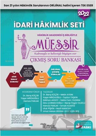 Müessir İdari Hakimlik Seti Çıkmış Soru Bankası