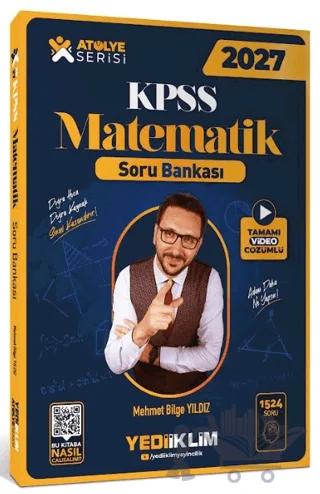 2027 KPSS Atölye Serisi Genel Yetenek Matematik Tamamı Video Çözümlü Soru Bankası