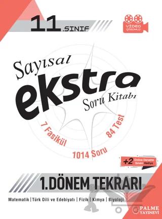 Palme 11. Sınıf Sayısal Ekstra Soru Kitabı (1.Dönem Tekrarı)