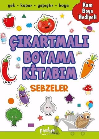 Çıkartmalı Boyama Sebzeler