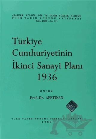 Türkiye Cumhuriyetinin İkinci Sanayi Planı 1936