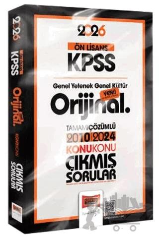 2026 KPSS Ön Lisans GK-GY Orijinal 2010-2024 Konu Konu Çıkmış Sorular