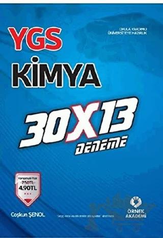 YGS Kimya 30x13 Deneme