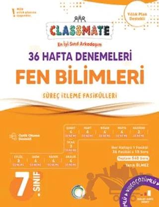 7. Sınıf Fen Bilimleri Classmate 36 Hafta Denemeleri
