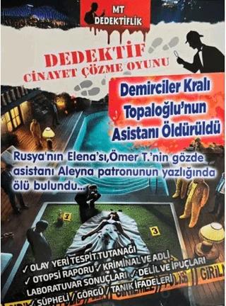 Dedektiflik Cinayet Çözme Oyunu - Demirciler Kralı Topaloğlu'nun Asistanı Öldürüldü