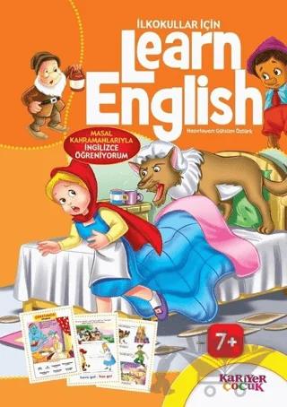 İlkokullar İçin Learn English (Turuncu)