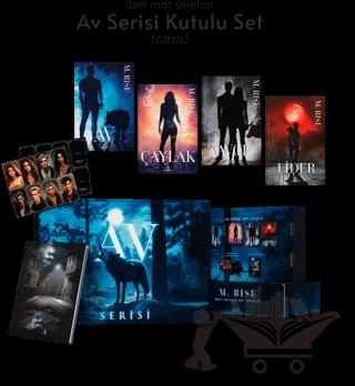 Av Serisi 4 Kitaplık Hediyeli Özel Kutu