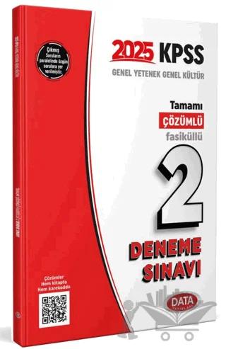 2025 KPSS Genel Yetenek Genel Kültür Tamamı Çözümlü 2 Fasikül Deneme Sınavı