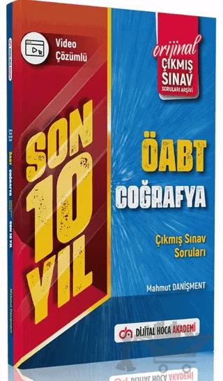 2023 ÖABT Coğrafya Son 10 Yıl Orijinal Çıkmış Sınav Soruları Video Çözümlü