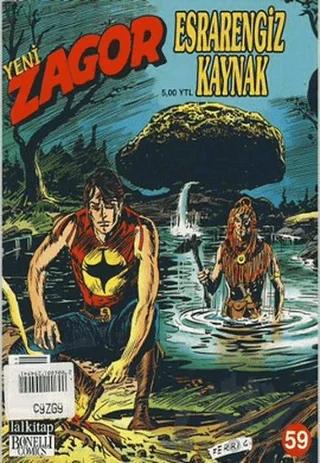 Yeni Zagor Sayı: 59 Esrarengiz Kaynak – Lal Kitap kitap kapağı