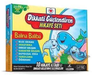 Balina Baliba ile Dikkatimizi Güçlendirelim (10 Kitap Takım)