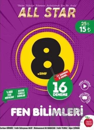 8. Sınıf LGS Fen Bilimleri All Star 16 Deneme